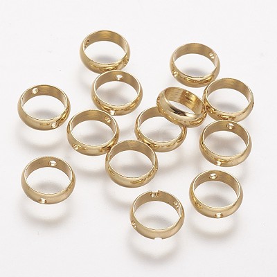 Rack Plating Brass Bead Frames LS-KK-A142-010G-1