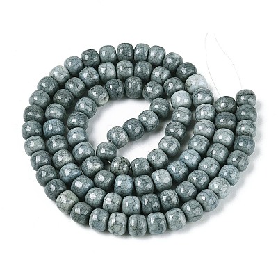 Ombre Effect Dyed Glass Beads Strands GLAA-N067-01A-15-1