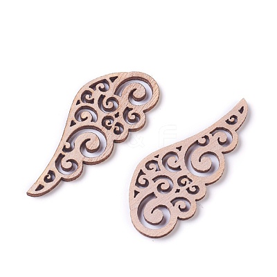 Wooden Cabochons WOOD-I003-03-1