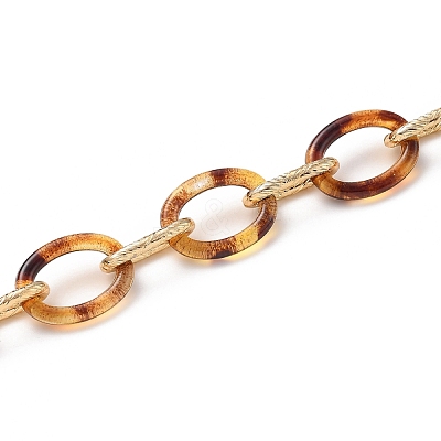 Handmade Transparent Acrylic Cable Chains AJEW-JB00700-02-1