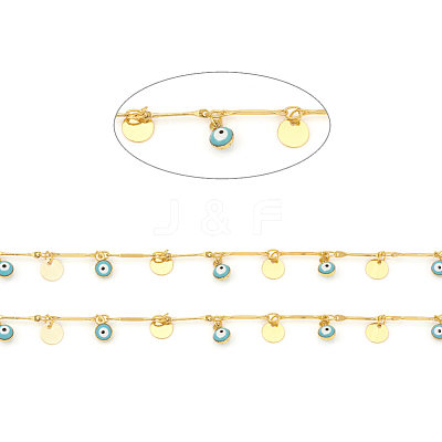 Brass Bar Link Chains CHC-I031-10A-1