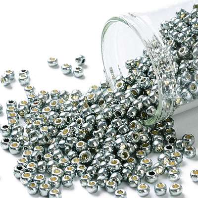 TOHO Round Seed Beads SEED-XTR08-PF0565-1