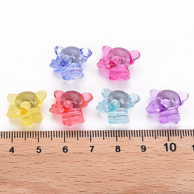 Transparent Acrylic Beads X-TACR-S154-48B-1