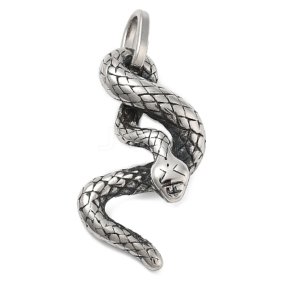 304 Stainless Steel Pendants STAS-V008-03AS-1