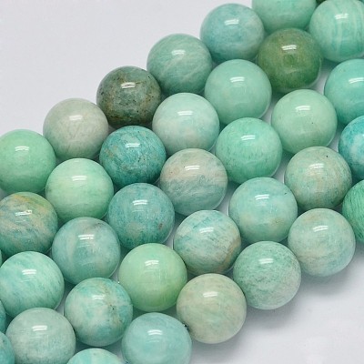 Natural Amazonite Beads Strands X1-G-K068-03-8mm-1