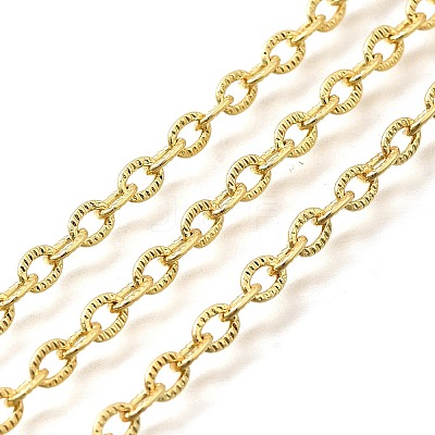 Brass Cable Chains CHC-B023-01G-1