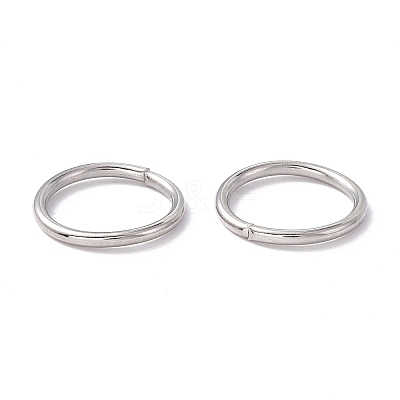 Non-Tarnish 304 Stainless Steel Open Jump Rings STAS-C040-01D-P-1