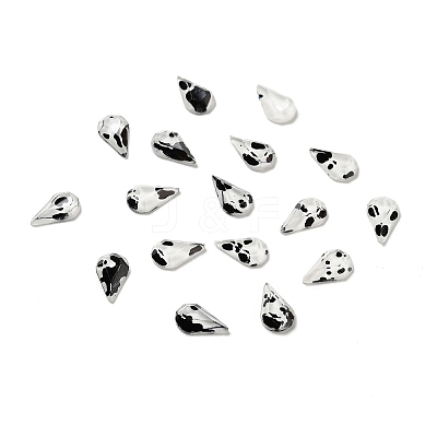 Spot Pattern Resin Cabochons LS-MRMJ-G015-06-1