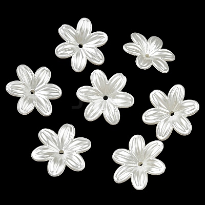 ABS Imitation Pearl Beads X-OACR-K001-27-1
