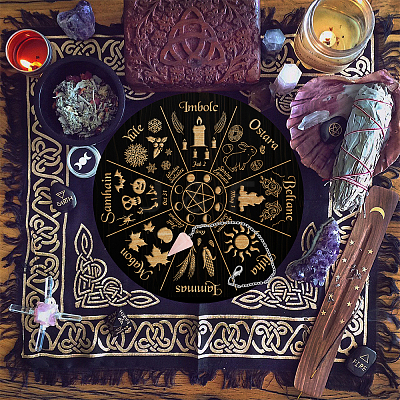 AHADEMAKER DIY Wiccan Altar Supplies Kits AJEW-GA0004-66B-1