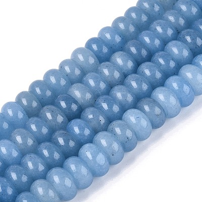 Natural White Jade Beads Strands G-Q613-01F-10-1