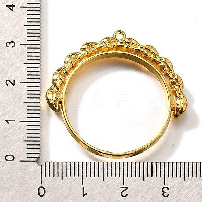 Alloy Open Back Bezel Pendants PALLOY-I223-12G-1