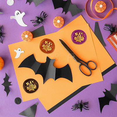 Halloween Wax Seal Stamp Set AJEW-WH0208-1320-1