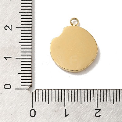 304 Stainless Steel Pendants STAS-B074-08G-07-1