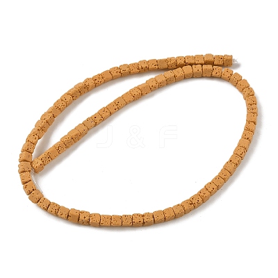 Handmade Porcelain Imitation Lava Rock Beads Strands PORC-P032-01A-M-1