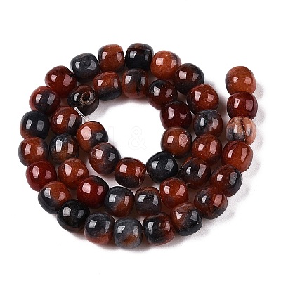 Dyed Natural White Jade Beads Strands G-T138-D23-1