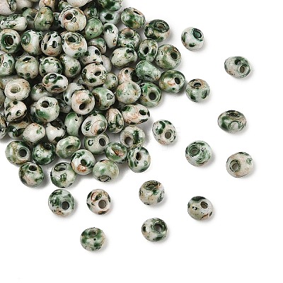 Picasso Glass Seed Beads SEED-Q038-03K-1