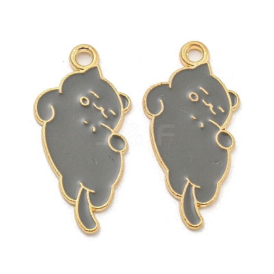 Alloy Enamel Pendants ENAM-H044-01G-02-1