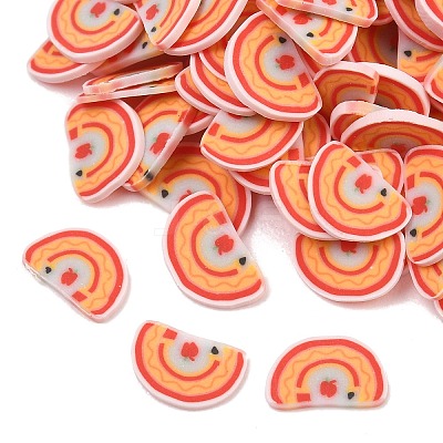 Handmade Polymer Clay Cabochons CLAY-A007-13A-1