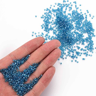 Glass Bugle Beads SEED-S032-11A-121A-1