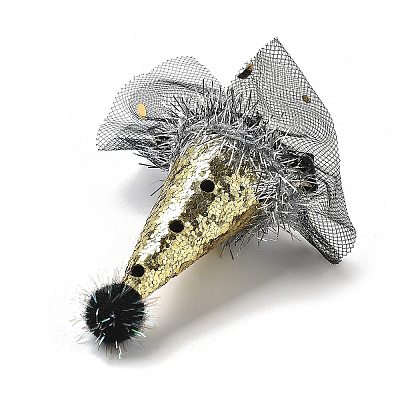 New Year's party Iron Hair Clip OHAR-R102-01O-1