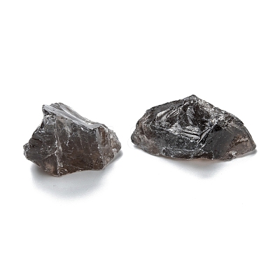 Rough Raw Natural Smoky Quartz Beads G-P452-04-1