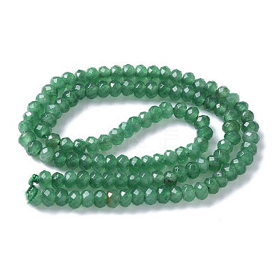 Dyed Natural Malaysia Jade Rondelle Beads Strands G-E316-2x4mm-59-1