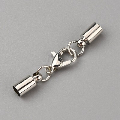 Brass Lobster Claw Clasps FIND-WH0044-78P-1
