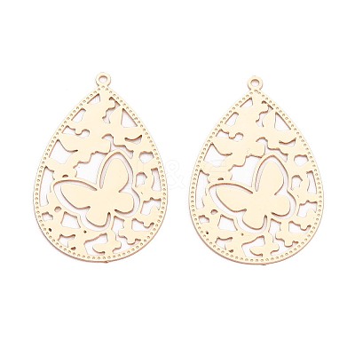 Brass Pendants KK-N278-14KCG-1