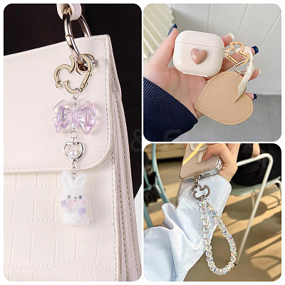 12Pcs 3 Colors Alloy Spring Gate Rings FIND-TA0010-06-1