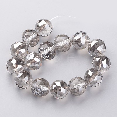 Electroplate Glass Bead Strands EGLA-J140-PL02-16mm-1