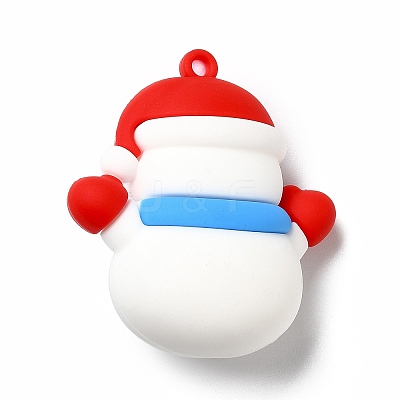 Christmas PVC Plastic Pendants X1-KY-C009-05-1