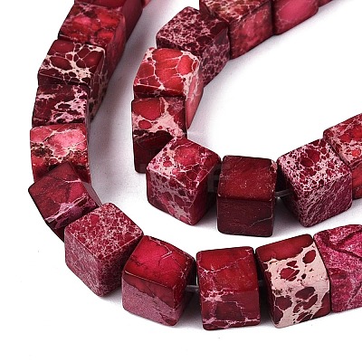 Natural Imperial Jasper Beads G-Q606-43A-05-1