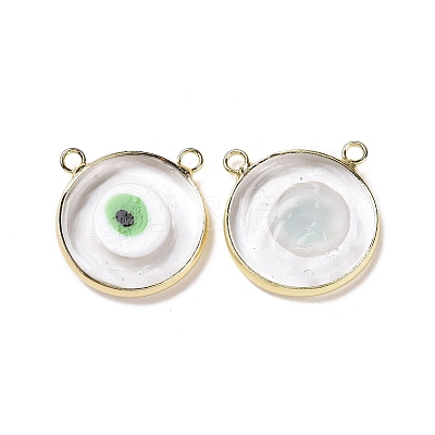 Handmade Lampwork Pendants LAMP-P057-04G-07-1