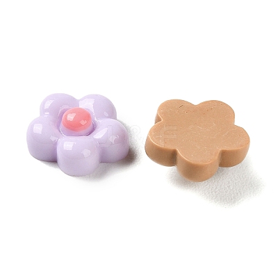 Opaque Resin Cabochons X1-CRES-F030-01D-1