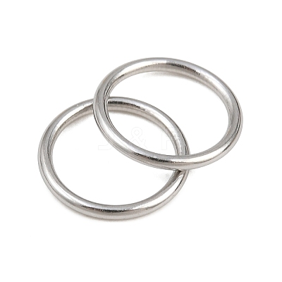 304 Stainless Steel Closed Jump Rings STAS-G393-06P-12-1