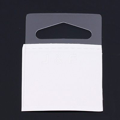 PET Self Adhesive Hang Tabs CDIS-WH0015-19-1