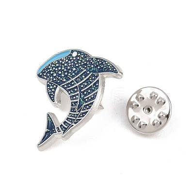 Ocean Theme Enamel Pins JEWB-L027-08P-03-1