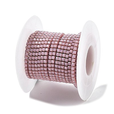 Iron Rhinestone Glass Cup Chain CH-U001-01D-1