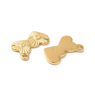Manual Polishing 304 Stainless Steel Pendant Rhinestone Settings STAS-P335-36G-1