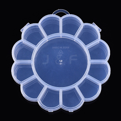 Transparent Plastic Bead Containers LS-CON-YW0001-12-1-1