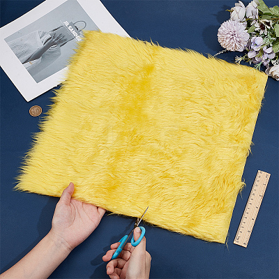 Polyester Plush Toy Fabric DIY-WH0430-925A-1