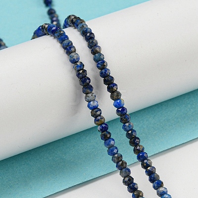 Natural Lapis Lazuli Beads Strands G-F460-06-1