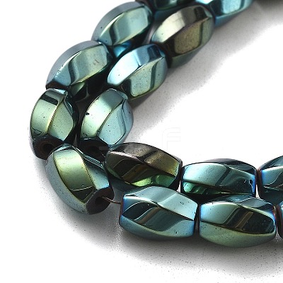 Electroplated Synthetic Non-magnetic Hematite Beads Strands G-P545-G02-02H-1