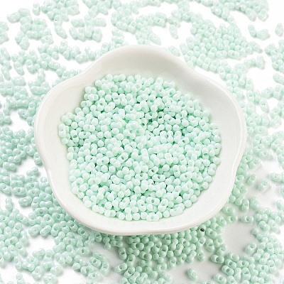 Baking Paint Glass Seed Beads SEED-A033-05R-1