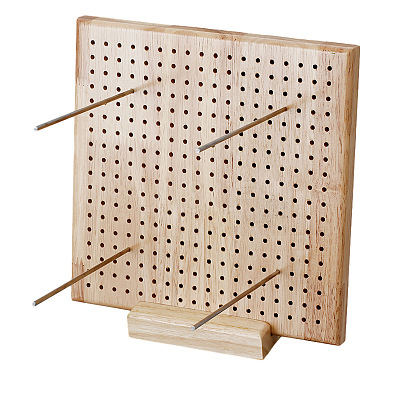 Square Wooden Crochet Blocking Board PW-WG70963-01-1