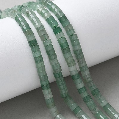 Natural Green Aventurine Beads Strands G-F631-A11-01-1