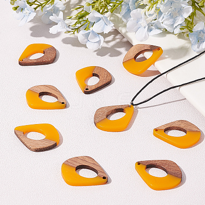 Resin & Wood Pendants RESI-SC0001-17H-1