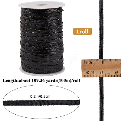 100M Polyester Ribbons with Spool SRIB-GF0001-34A-1