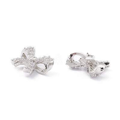Rack Plating Brass Micro Pave Cubic Zirconia Charms X-ZIRC-C026-02P-1